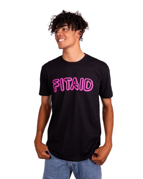 NEON NIGHTS T-shirt - Neon Magenta