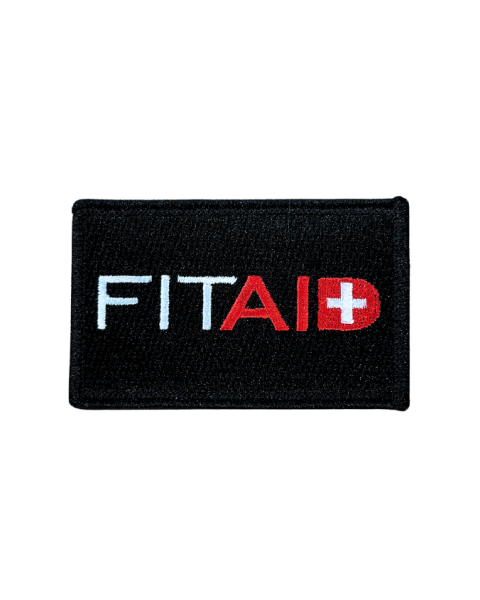 FITAID PATCH BLACK 5.5X8cm