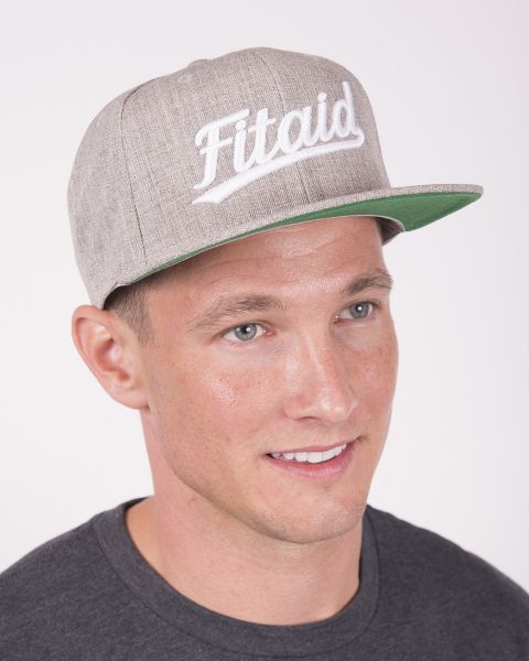 FITAID FLAT BILL SCRIPT HAT