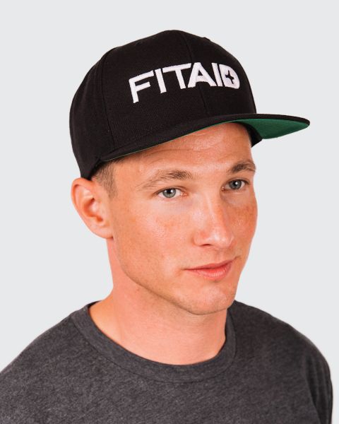 FITAID 3D SNAP - BACK HAT - BLACK