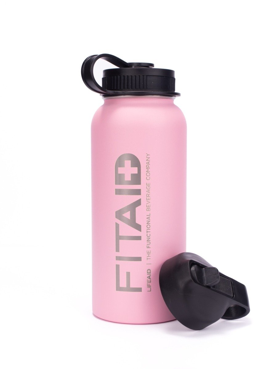 FITAID Insulated Bottle - Dusty Pink 32oz