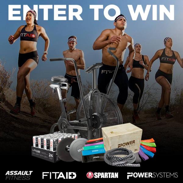 FITAID Partners with Spartan for World Championship Giveaway