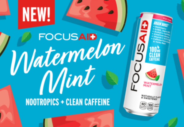 LIFEAID Beverage Co. Welcomes New FOCUSAID Flavor: Watermelon Mint