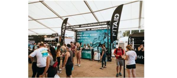 FITAID MAKES A SPLASH AT MIAMI'S 2020 WODAPALOOZA