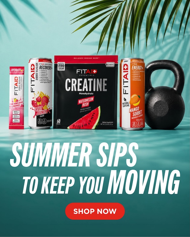 SUMMER SIPS TO KEEP YOU MOVING