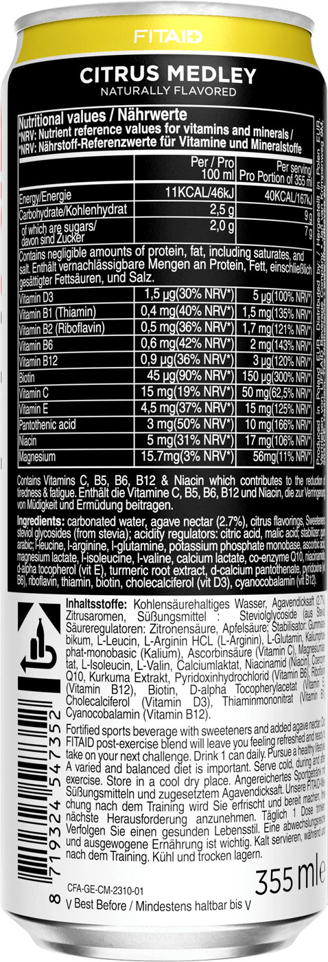 FitAid by LIFEAID Clean Recovery Blend for Your Active Lifestyle