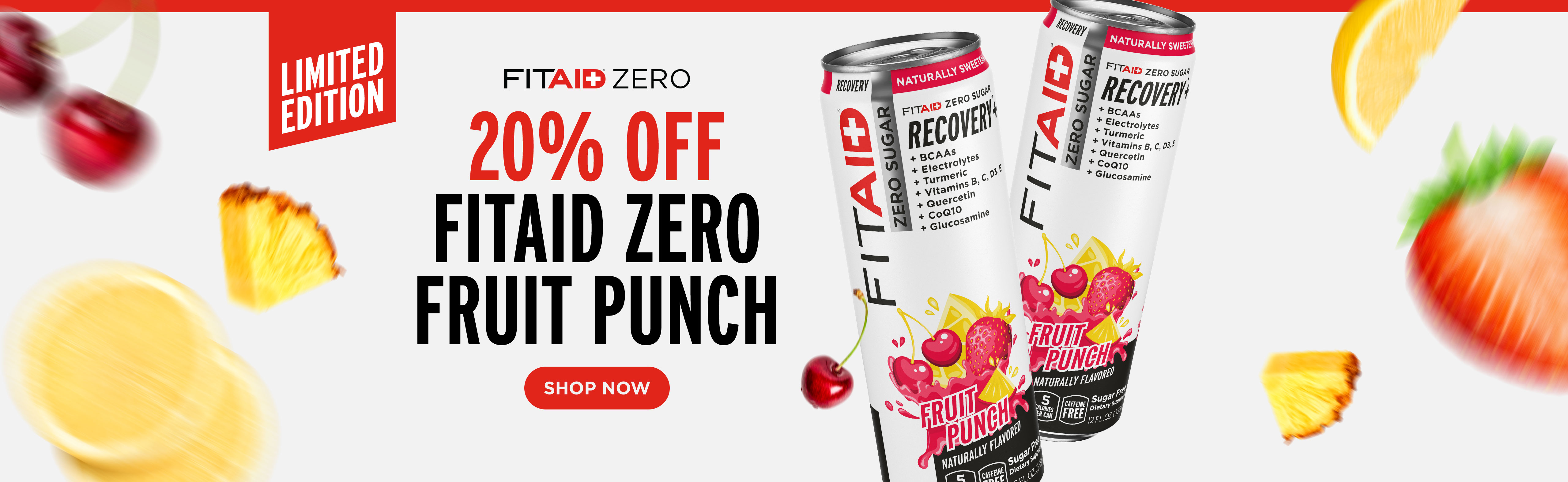 FITAID ZERO 20% OFF Fitaid Zero Fruit Punch Limited Edition