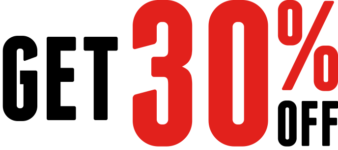 Get 30% OFF